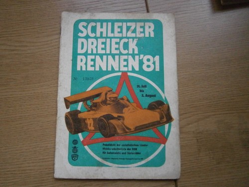 Schleizer dreieck rennen - "schleizer,