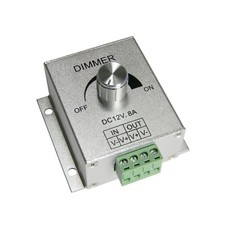 LED Dreh-Dimmer PWM 12V 8A
