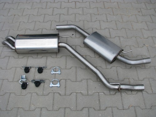 Edelstahl auspuff für - für, vw