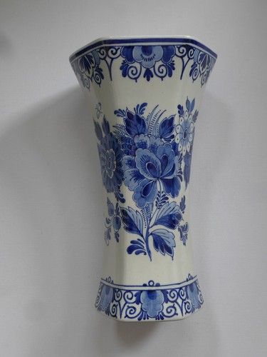 Vase porzellan original delfts - porzellan,