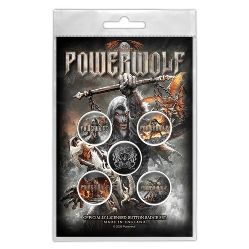 Powerwolf anstecker button - powerwolf,