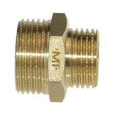 Messing Reduziernippel für