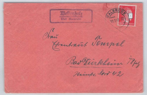 Reich landpoststempel - reich,