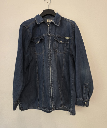Vintage 90er jeansjacke - jeansjacke, –