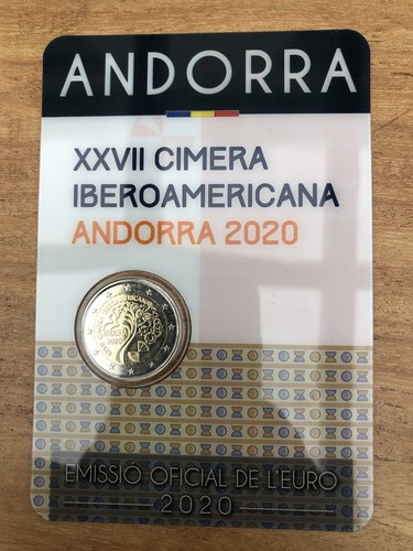 Andorra eur 2020 bu - andorra,