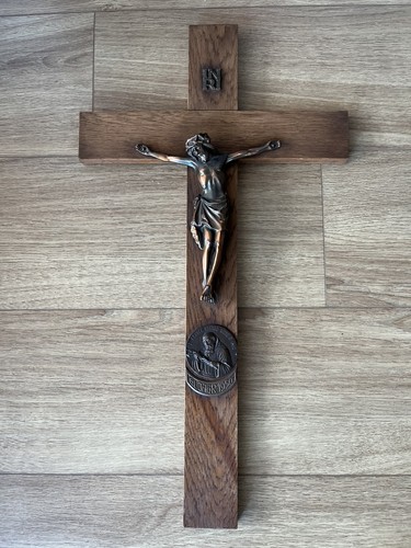 Altes holz wandkreuz - holz,