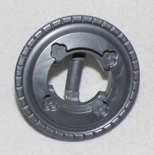 23001, Schild (für Buckel), rund, silber