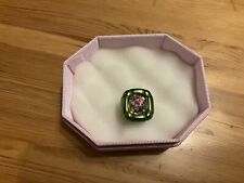 SWAROVSKI Dulcis Damen Ring Cocktail-Ring Kristall rosa Gr. 52 Grüne Fassung
