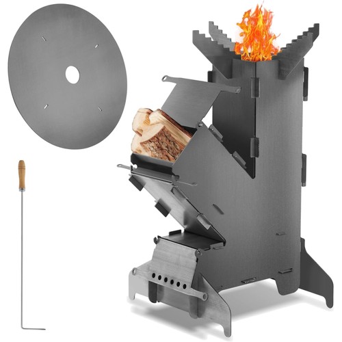 Outdoor rocket stove mit - stove,
