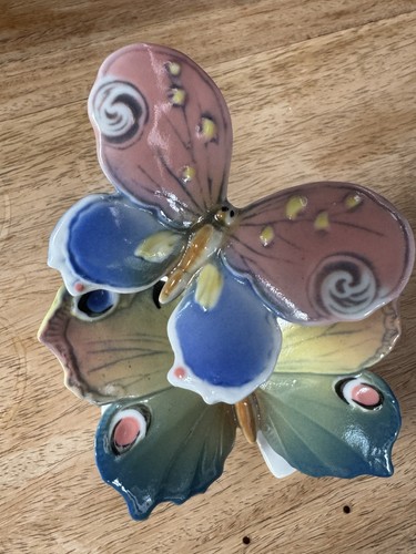 Porzellanfigur schmetterling - porzellanfigur,