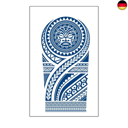Blätter temporäres tribal - 2,