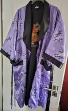 Seidenkimono Morgenmantel Gr