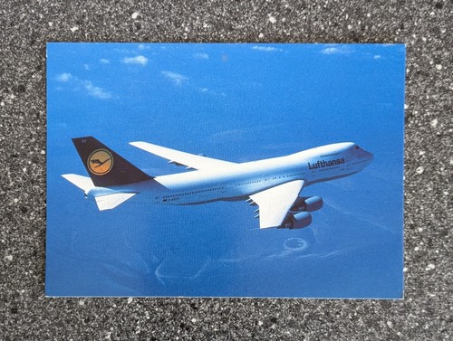 Postkarte lufthansa boeing - postkarte,