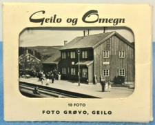 Vintage Fotos Geilo Norwegen