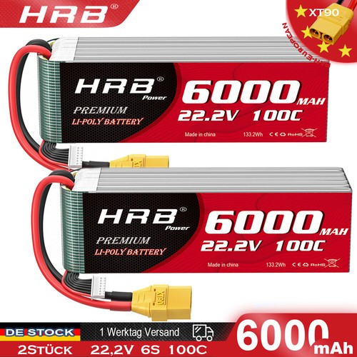 2stück hrb 2v 6000mah - 2stück,