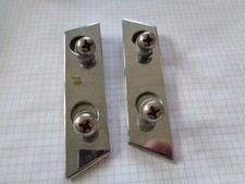 15148-B  Mazda Mx5 NB (98-05) 2x Chrom Abdeckung Verdeck Hardtop Halter 