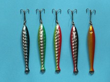 Holo Pilker-Set: 5 x Spitzkopf