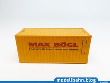 Gelber 20ft Container "Max