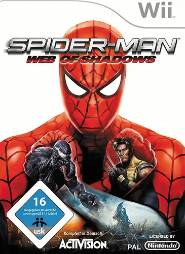 Spiderman web shadows - web, of