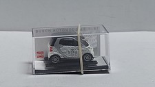 Busch 46125 Smart Fortwo 2007 Polizei Luxemburg 1/87 (25/04C)