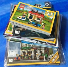 Lego Bauplan Bauanleitung Anleitung Baupläne ONLY Instruction Poster NEU