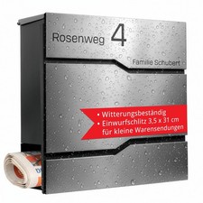 Grafner Briefkasten Edelstahl