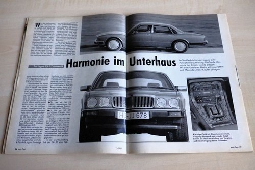 Mot 1991 jaguar - 03/1991, xj6