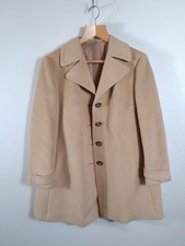 Blazer - Damen - "Del Mod" - Beige - Kamelhaar & Schurwolle - Gr. M