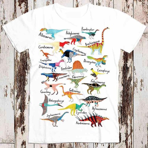 Shirt dinosaurier namen - t-shirt,