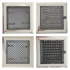 Lüftungsgitter Luftgitter Kamin Gitter Kaltluftgitter Warmluftgitter - EDELSTAHL