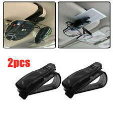 1Paar Autozubehör Sonnenbrillen Clip Kartenhalter Brillen Clip Sonnenblende Clip