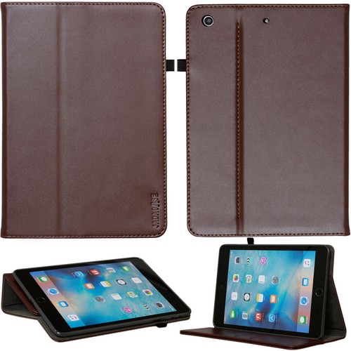 Premium leder cover apple ipad - leder,