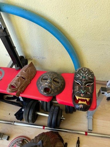 Dekorative afrikanische masken - dekorative,