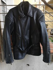 Polo Motorrad Lederjacke XXL Schwarz – Klassische Bikerjacke Vintage Oldtimer