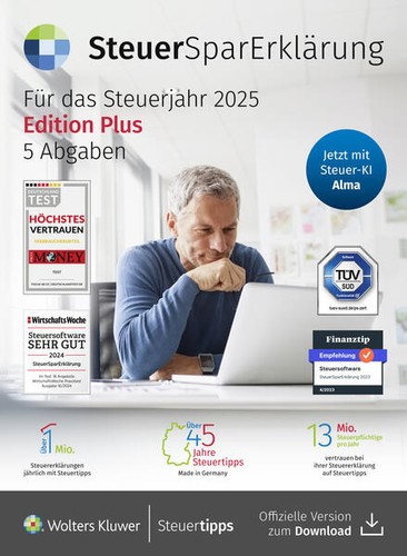 Steuersparerklärung plus - steuersparerklärung,