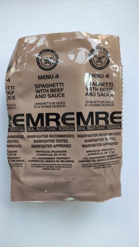 Mre menue spaghetti - menue, 4,
