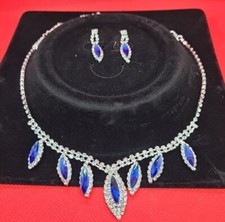 Collier mit Ohringe Zirkonia