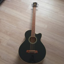 Ibanez AEB8EBK Akustik Bass mit Thomann Basskoffer