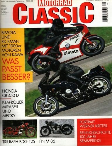 Zeitschrift motorrad classic - zeitschrift,