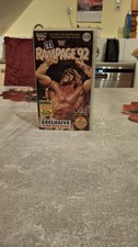 WWF Rampage 1992 Vhs Tape