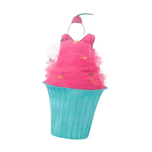 Cupcake kostüm mit hut - cupcake,