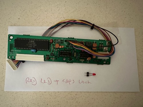 Amiga 500 plus tastatur - 500/plus, led