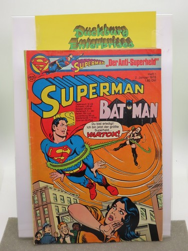 Superman comic 1978 ehapa - comic,