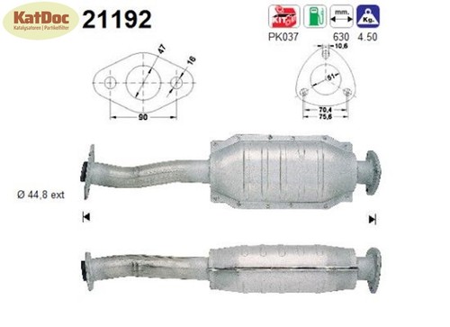 Katalysator für opel - katalysator,
