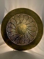 Marokkanische Wandlampe Kupfer Delux M D 60 cm