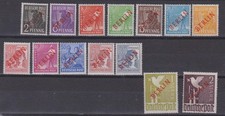 Berlin 1949 Rotaufdruck Postfrisch Pracht MiNr. 21 - 34 Michel Euro 1400