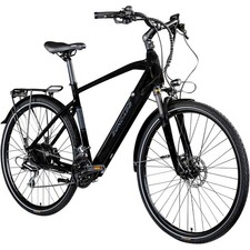 Zündapp Z810 E Bike 28" Trekkingrad Herren Citybike schwarz/grau 52cm B Ware