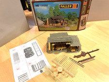 FALLER HO Holzhütte nr. 130288  mit OVP sehr gut zusammen gebaut