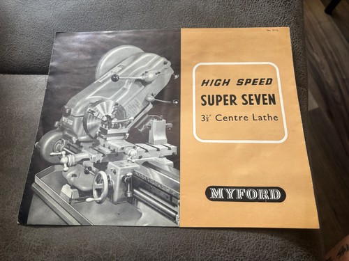 Myford drehmaschine high speed - high,