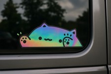 Auto Aufkleber Katze –